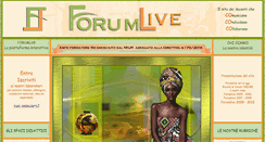 Desktop Screenshot of forumlive.net